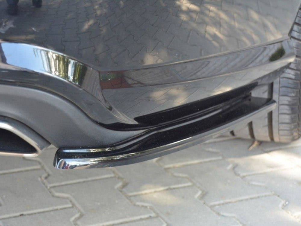 Rear Side Splitters Mercedes CLS C218 Amg-line (2011-2014) - Carbon Look - 3 