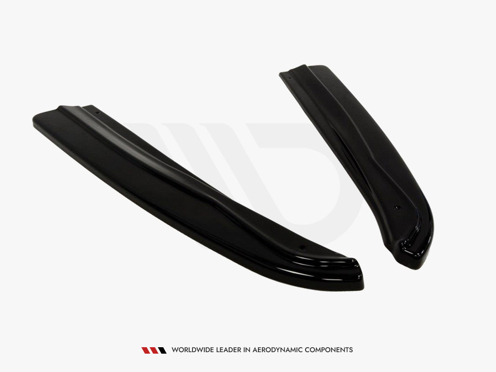 Rear Side Splitters Mercedes CLS C218 Amg-line (2011-2014) - Carbon Look - 4 