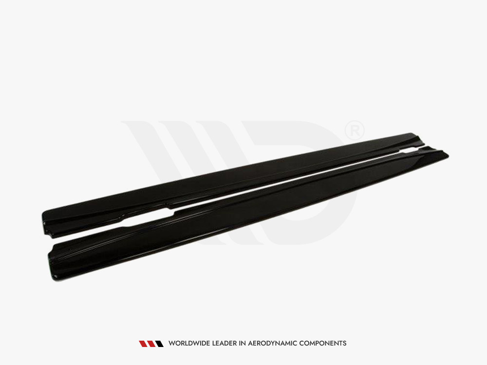 Side Skirts Diffusers Mercedes CLS C218 Amg-line (2011-2014) - Carbon Look - 4 