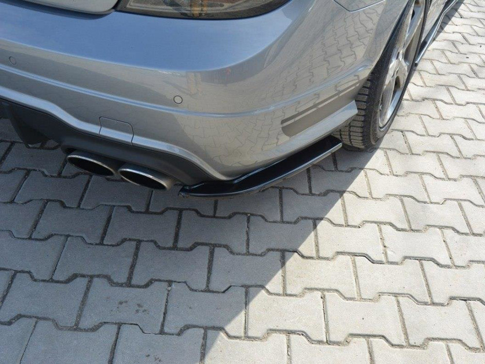 Rear Side Splitters Mercedes-Benz C Sedan / Estate AMG-Line W204 / S204 - Textured - 4 