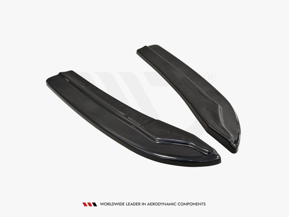 Rear Side Splitters Mercedes-Benz C Sedan / Estate AMG-Line W204 / S204 - Textured - 5 