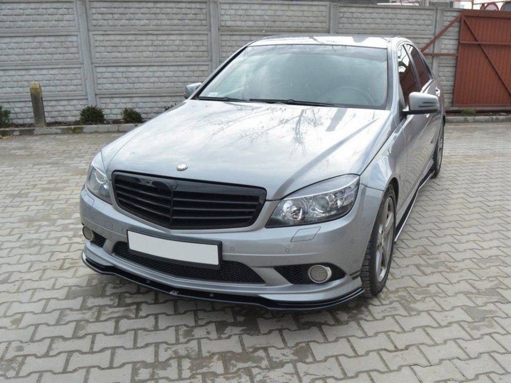 Front Splitter Mercedes-Benz C Sedan / Estate AMG-Line W204 / S204 - 2 