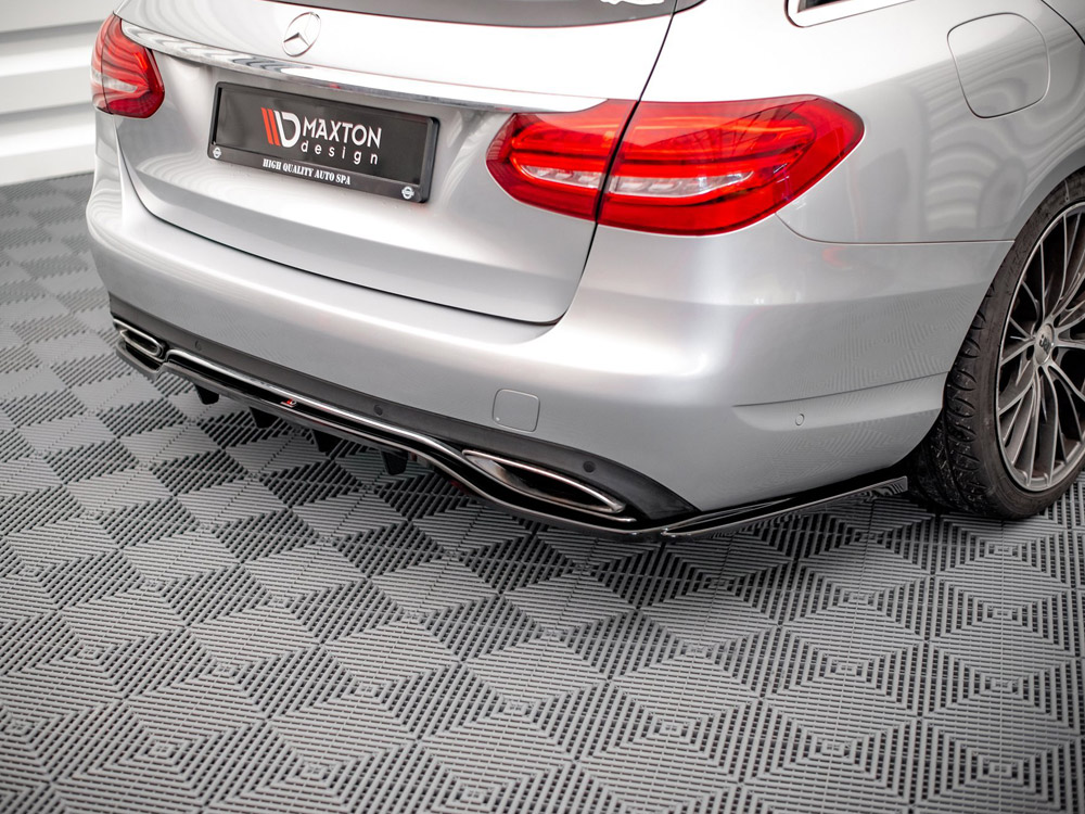 Rear Splitter (Vertical Bars) Mercedes C W205 Estate - 3 