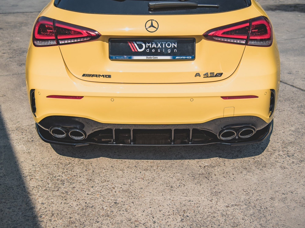 Rear Side Splitters Mercedes-AMG A 45 S Aero Pack W177 - Carbon Look - 2 