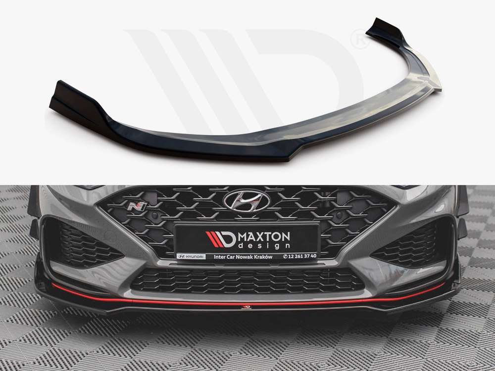 Front Splitter V.3 Hyundai I30 N Hatchback/fastback MK3 Facelift (2020-) - 1 