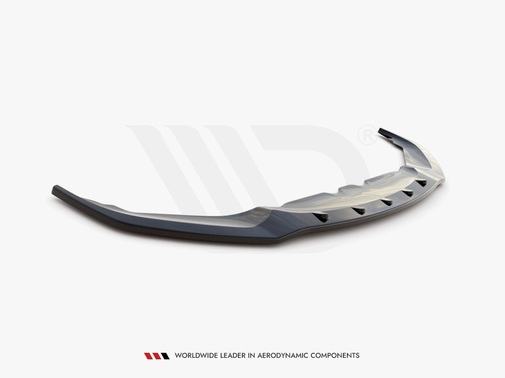 Front Splitter V.1 BMW 8 Coupe G15 / 8 Gran Coupe M-Pack G16 - Textured - 4 