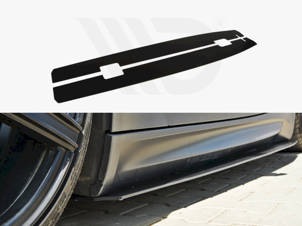 Racing Side Skirts Diffusers Bmw M3 E92 / E93 (Preface Model) - 1 