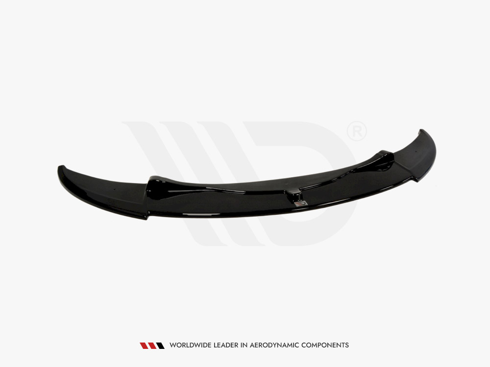 Front Splitter BMW M3 E92 / E93 (Preface Model Fits M Performance Splitters) - Textured - 3 