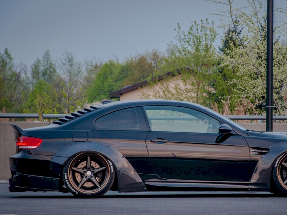 Bmw M3 E92 Rear Window Louver - 2 