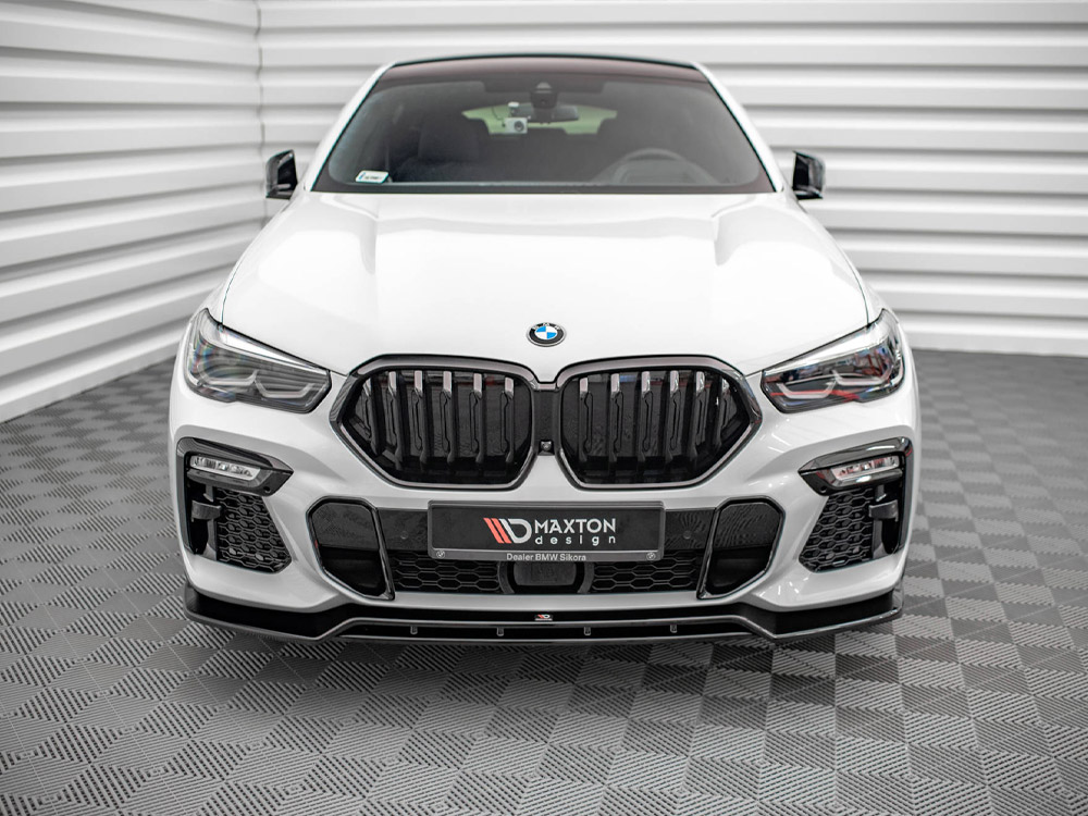 Front Splitter V.2 BMW X6 M-Pack G06 - 3 