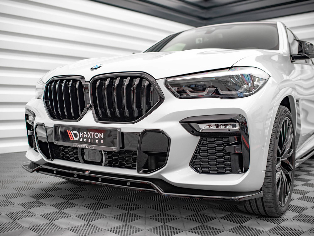 Front Splitter V.2 BMW X6 M-Pack G06 - 4 