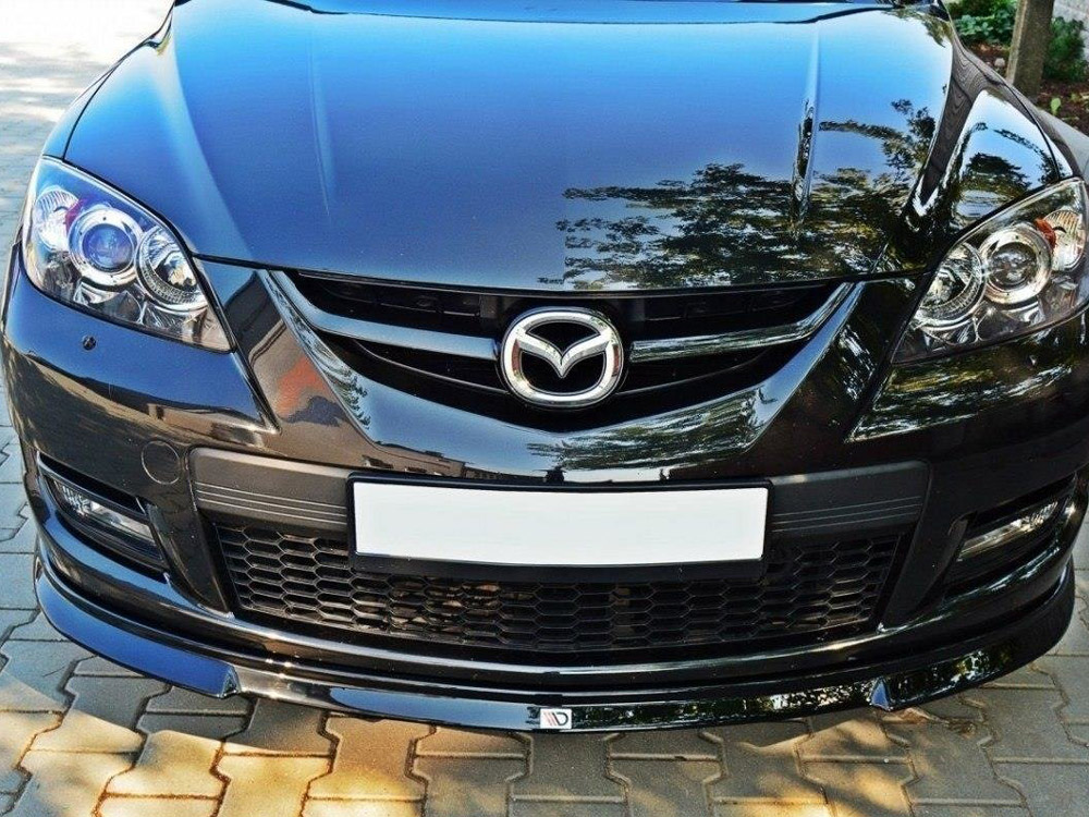 Front Splitter Mazda 3 MPS MK1 (Preface) - Carbon Look - 4 