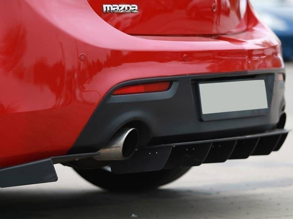 Rear Diffuser Mazda 3 MK2 MPS - 3 