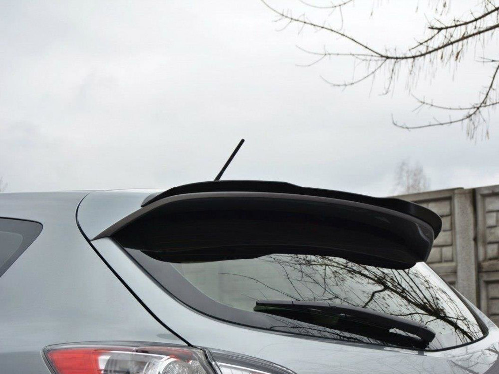 Spoiler CAP Mazda 3 MK2 Sport (Preface) - Textured - 3 