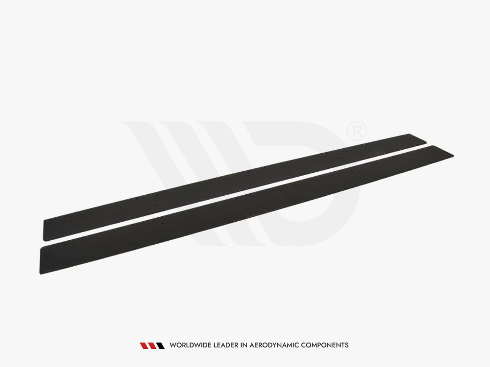 Racing Side Skirts Diffusers Mazda 3 MK2 Sport (Preface) - 4 