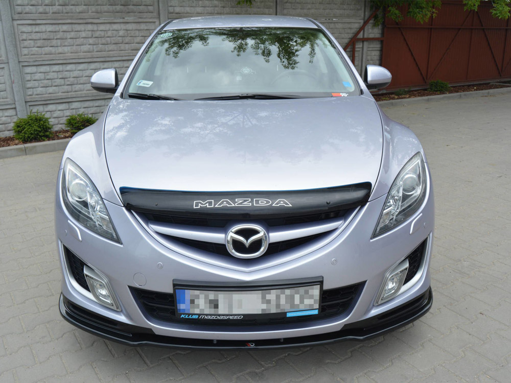 Front Splitter Mazda 6 Mk2 Sport Hatch (GH-series) Pre-facelift (2008-2010) - Carbon Look - 3 