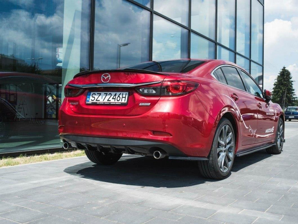 Rear Side Splitters Mazda 6 GJ (MK3) Facelift (2014- 2017) - 2 