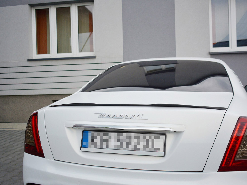 Spoiler Extension Maserati Quattroporte MK5 Facelift (2009-2012) - Carbon Look - 2 