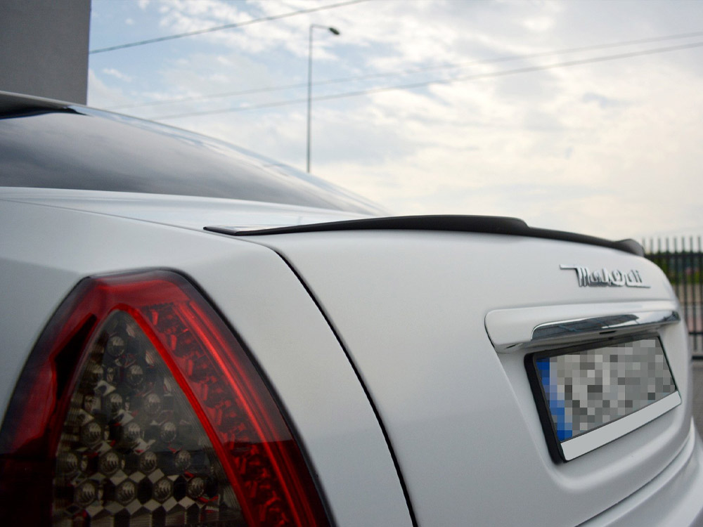 Spoiler Extension Maserati Quattroporte MK5 Facelift (2009-2012) - Carbon Look - 4 