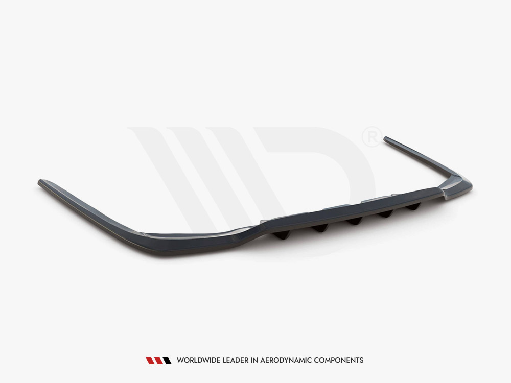 Rear Splitter (Vertical Bars) Lexus LS Mk4 Facelift - 5 