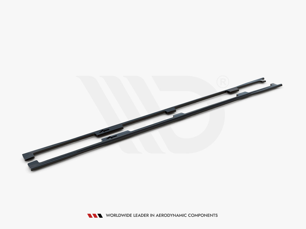 Side Skirts Diffusers Lexus LS Long Wheelbase MK4 Facelift (2012-2017) - 6 