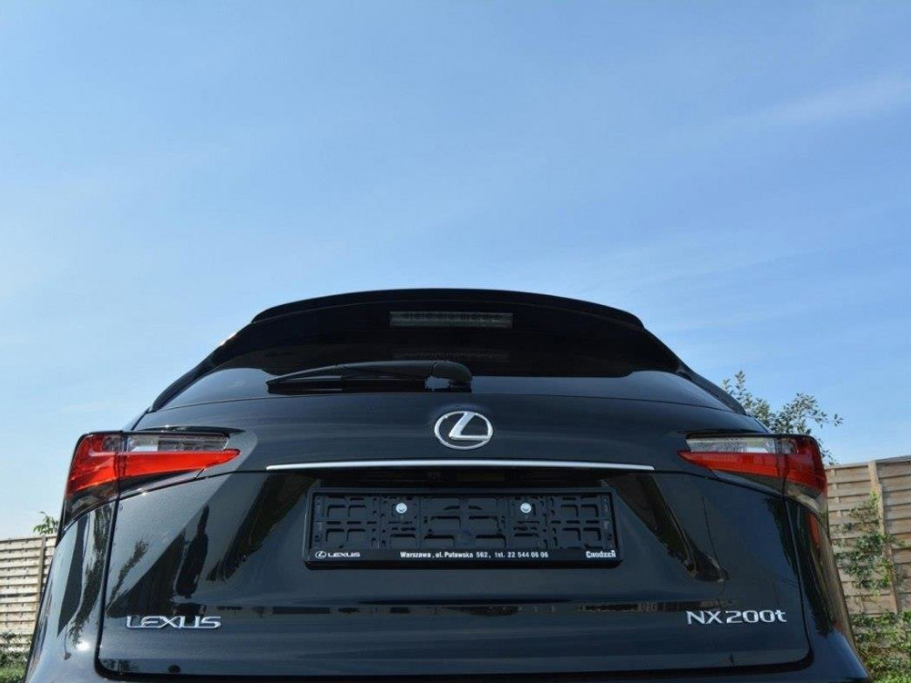 Spoiler CAP Lexus NX MK1 (2014-2017) - Carbon Look - 2 