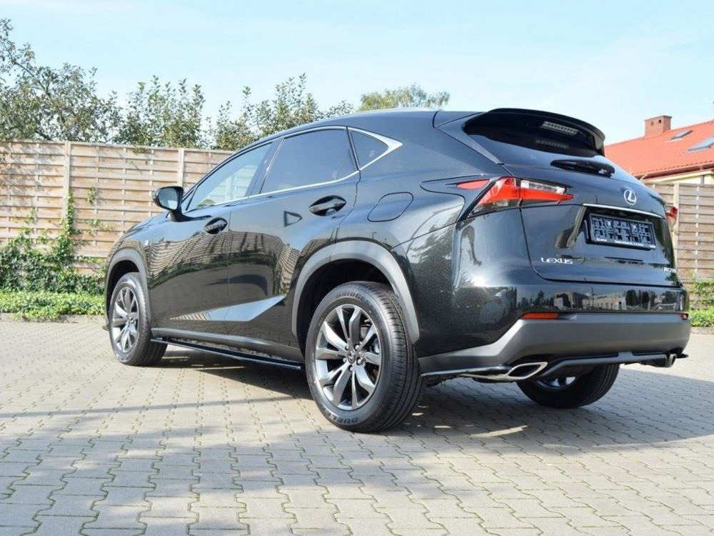 Rear Side Splitters Lexus NX MK1 T (2013- 2016) - 2 