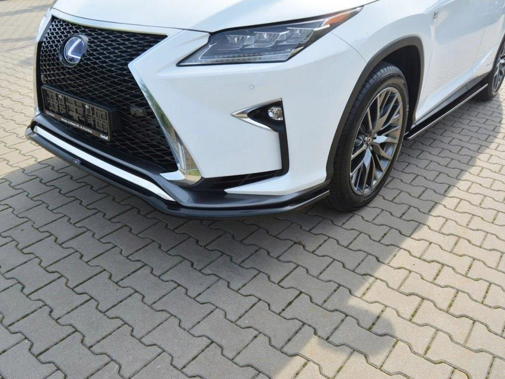 Front Splitter V.1 Lexus RX MK4 F-sport - Carbon Look - 2 