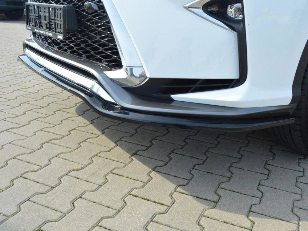 Front Splitter V.1 Lexus RX MK4 F-sport - Carbon Look - 4 