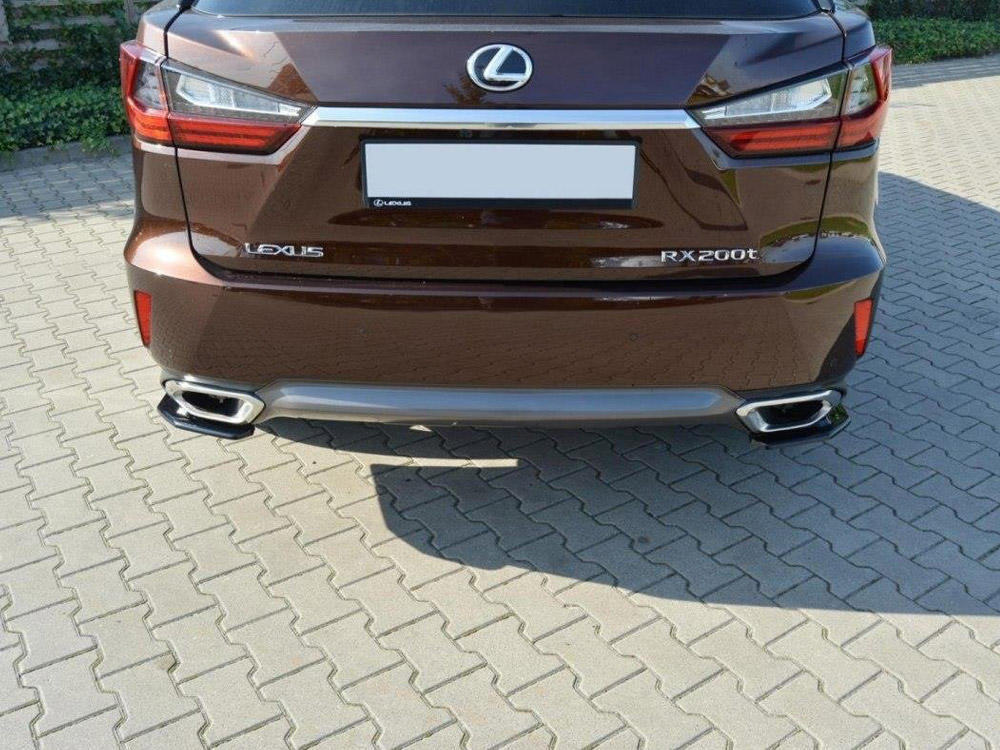 Rear Side Splitters Lexus RX MK4 T - 3 