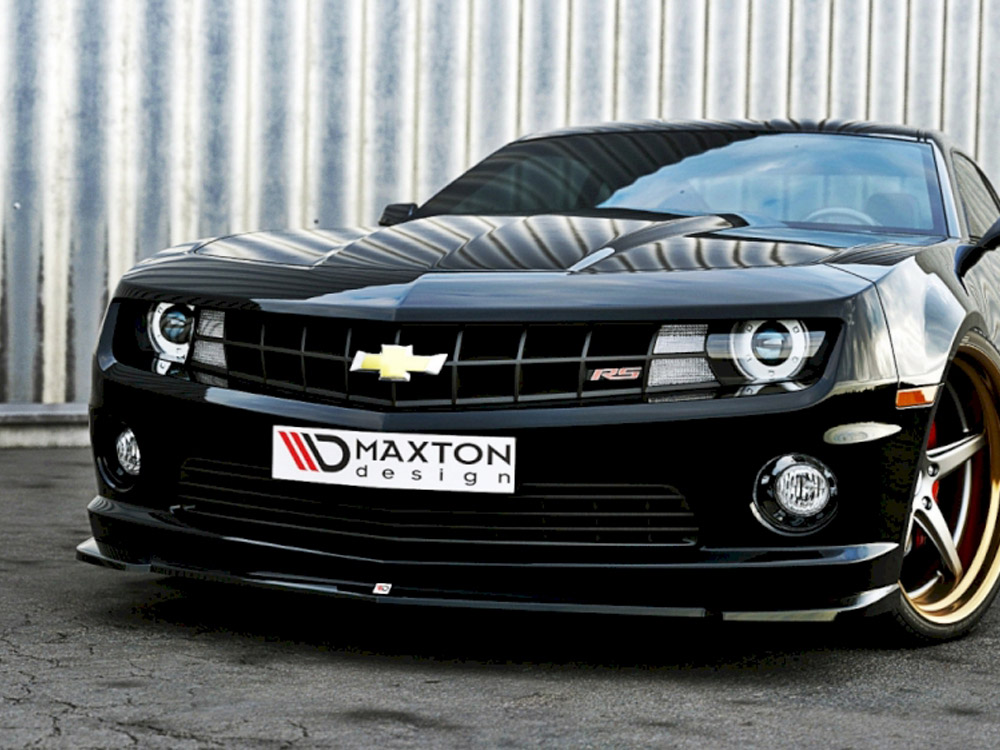 Front Splitter Chevrolet Camaro V SS - EU Version (Preface) (2009-2013) - Textured - 2 