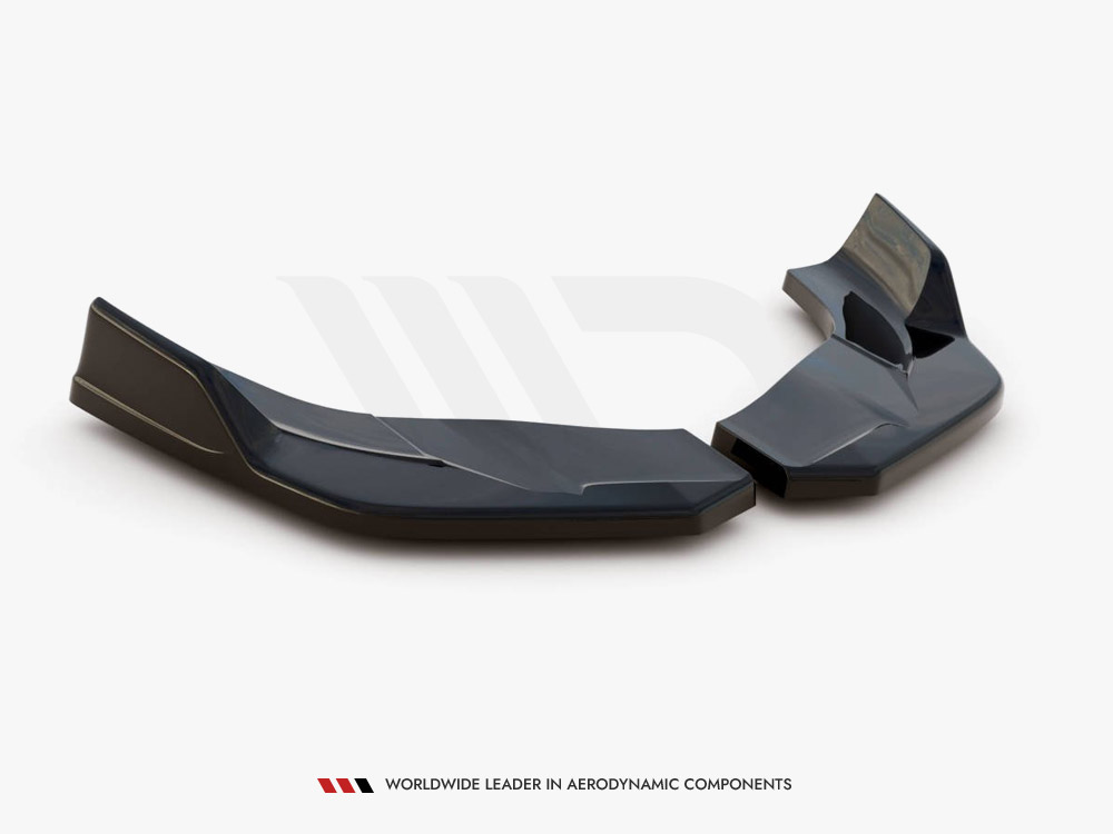 Rear Side Splitters V4 Hyundai I30 N MK3 Hatchback (2017-2020) - Carbon Look - 6 