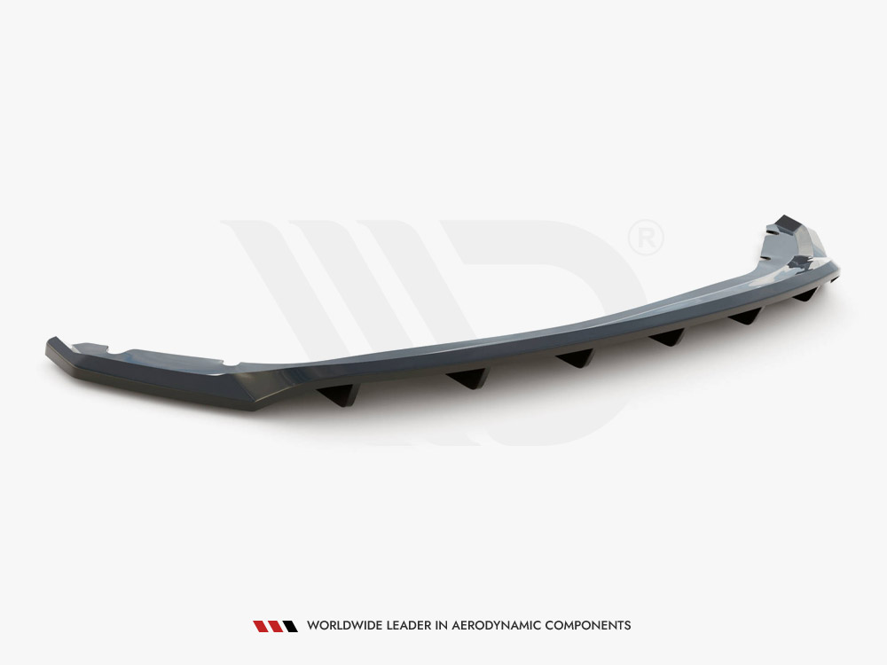 Central Rear Splitter (Vertical Bars) Seat Leon Hatchback MK3 (2012-2016) - 4 