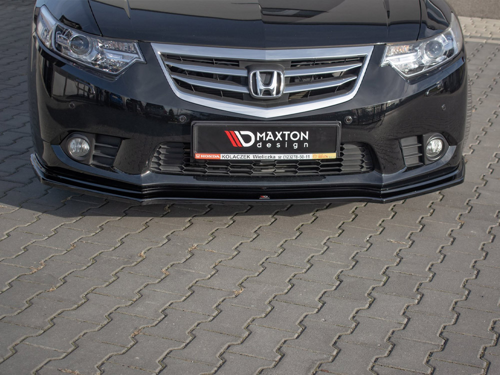 Front Splitter Honda Accord MK8 Facelift CU Series (2011-2015) - 4 