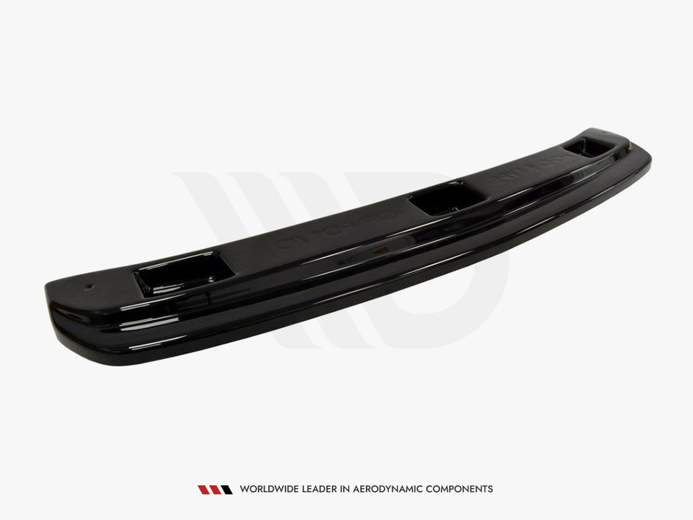 Central Rear Splitter Honda Civic VIII Type S/R (Without Vertical Bars) - Textured - 6 