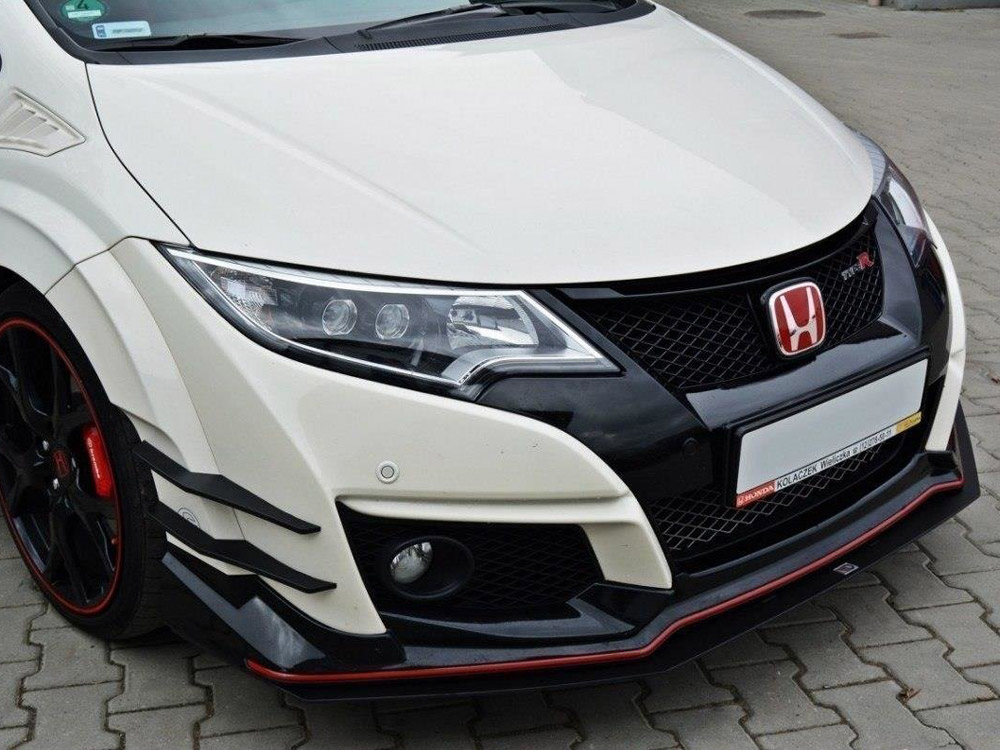 Front Racing Splitter V.1 Honda Civic IX Type R (2015-2017) - 4 