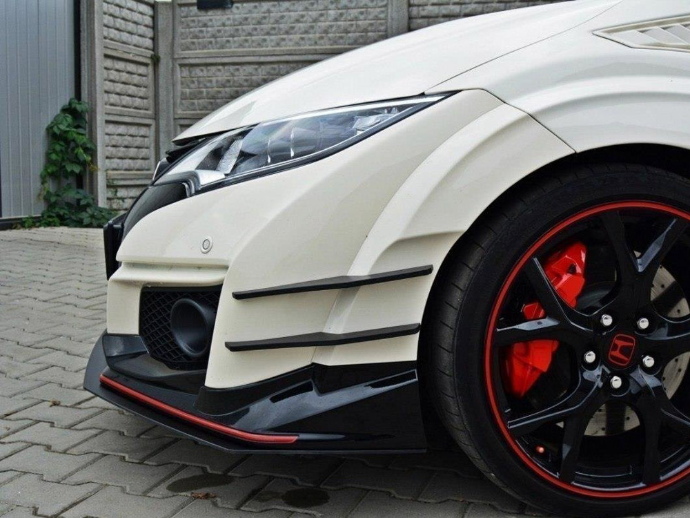 Front Racing Splitter V.1 Honda Civic IX Type R (2015-2017) - 5 