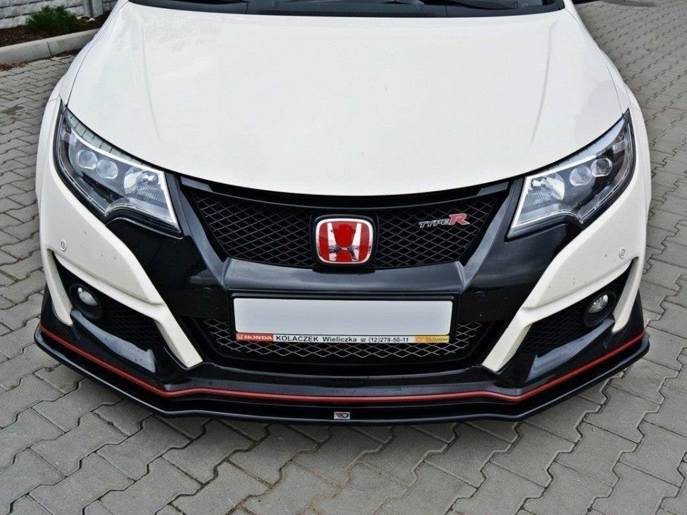 Front Splitter V.1 Honda Civic IX Type R (2015-2017) - 3 