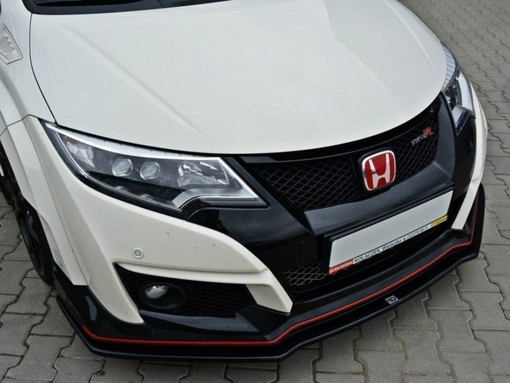 Front Splitter V.1 Honda Civic IX Type R (2015-2017) - 4 