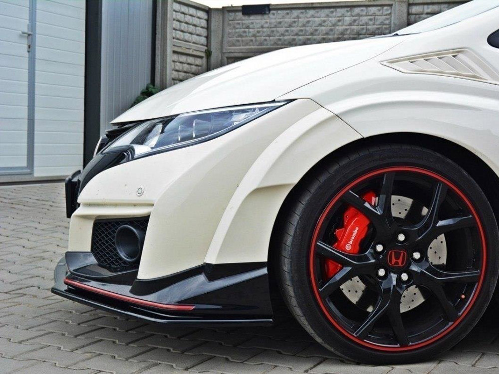 Front Splitter V.1 Honda Civic IX Type R (2015-2017) - 5 