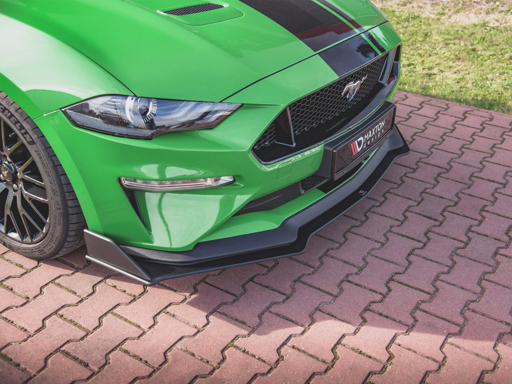 Street PRO Front Splitter V.2 Ford Mustang GT Mk6 Facelift (2017-) - 3 