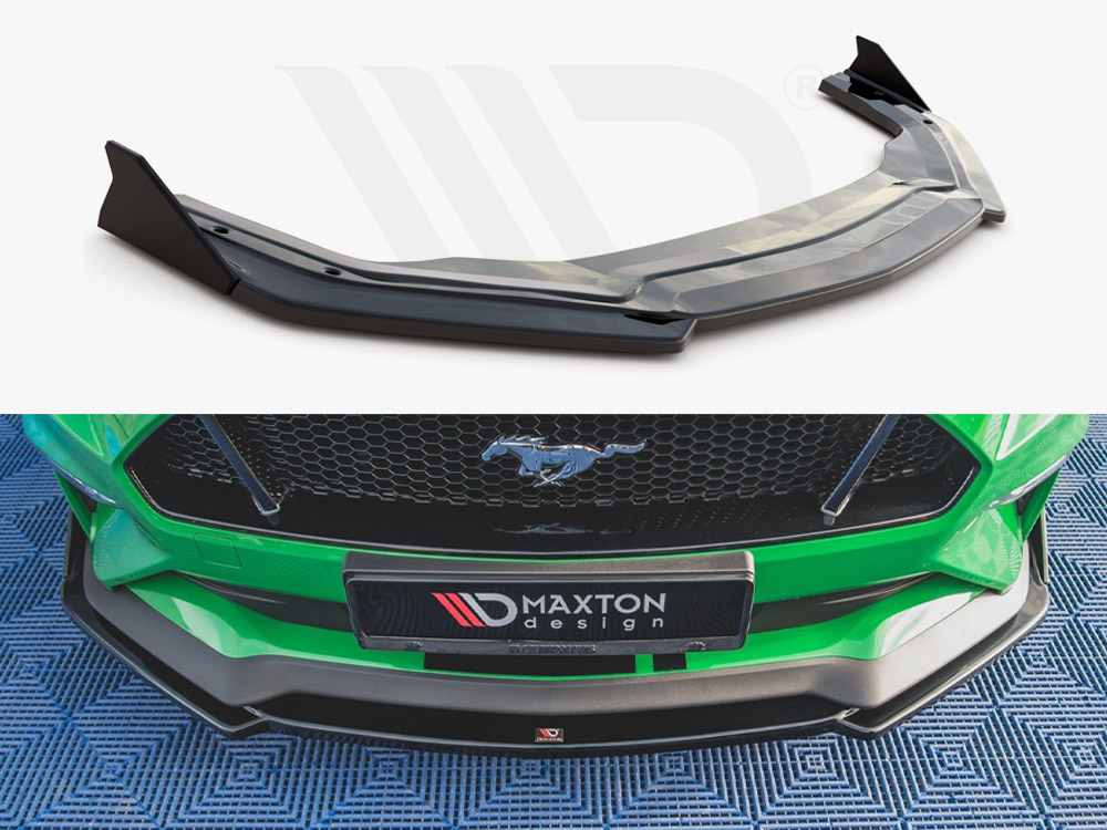 Front Splitter V.2 + Flaps Ford Mustang GT Mk6 Facelift - 1 