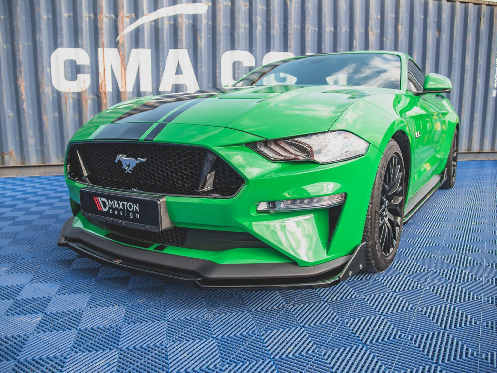 Front Splitter V.2 + Flaps Ford Mustang GT Mk6 Facelift - 2 