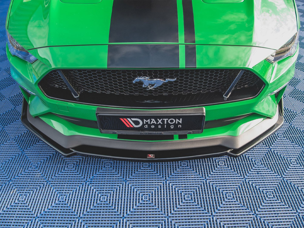 Front Splitter V.2 + Flaps Ford Mustang GT Mk6 Facelift - 3 