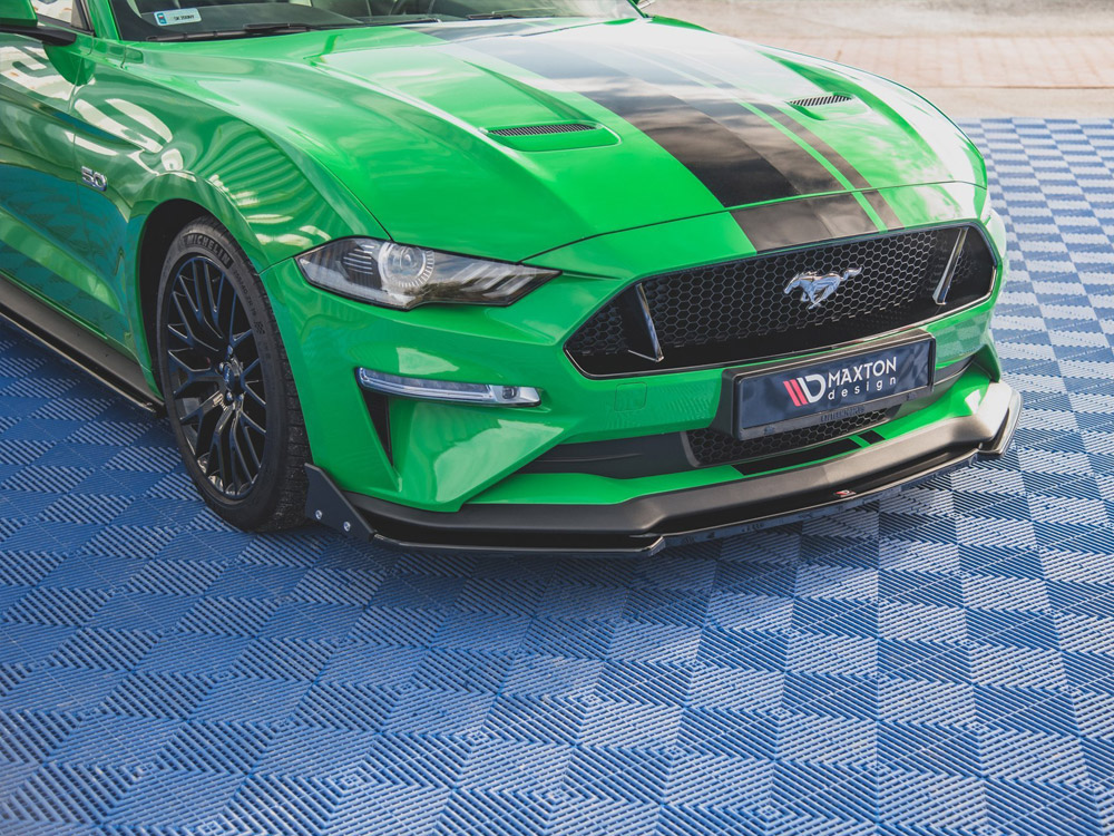 Front Splitter V.2 + Flaps Ford Mustang GT Mk6 Facelift - 4 