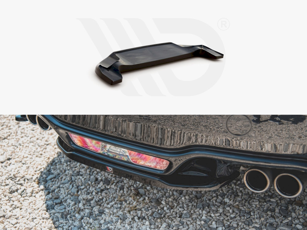 Central Rear Splitter Fiat 124 Spider Abarth (2017-) - 1 