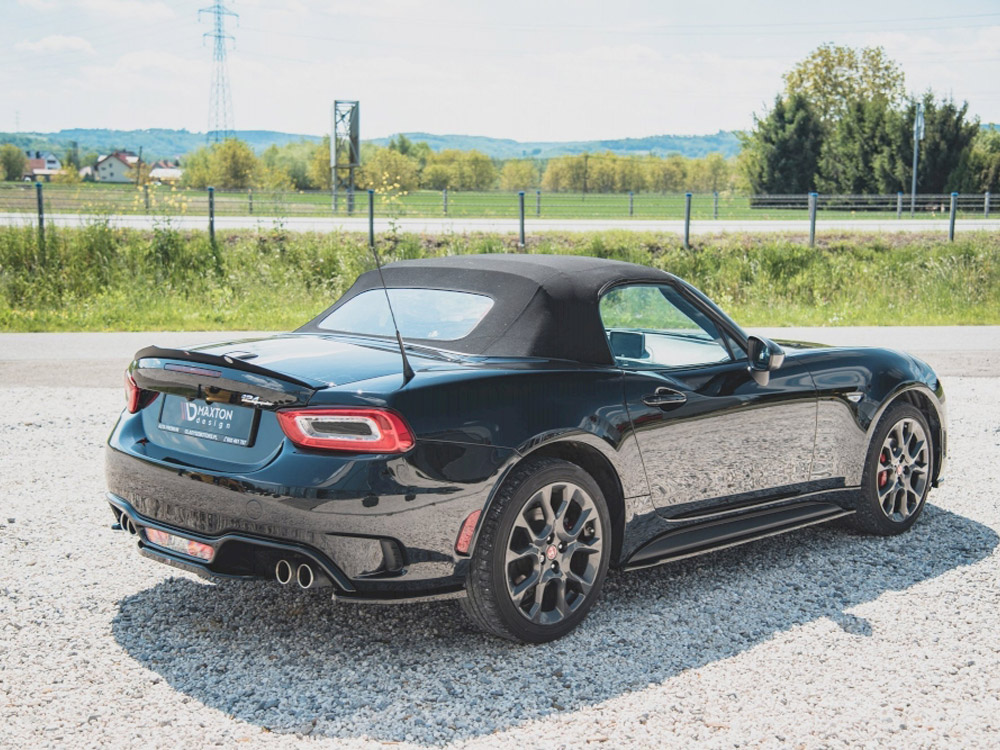 Rear Side Splitters Fiat 124 Spider Abarth (2017-) - 2 