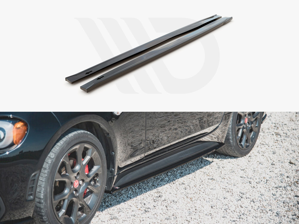 Side Skirts Splitters Fiat 124 Spider Abarth (2017-) - 1 