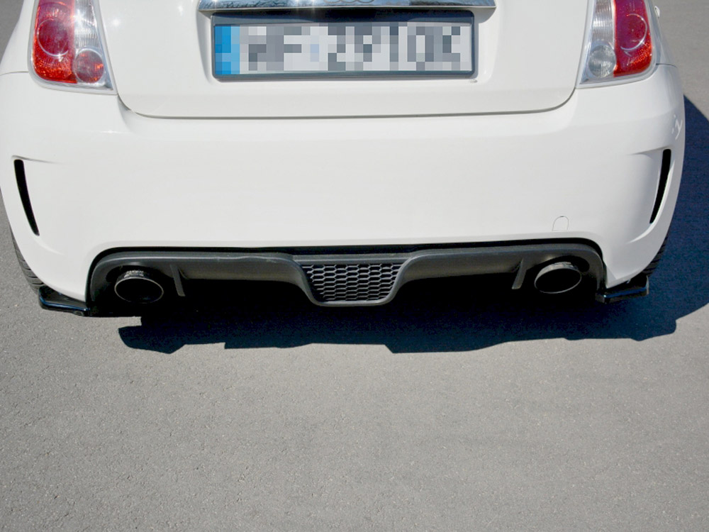 Rear Side Splitters Fiat 500 Abarth MK1 (2008-2012) - 3 