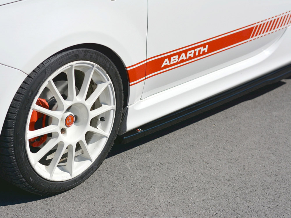 Side Skirts Splitters Fiat 500 Mk1 Abarth (2008-2012) - 3 